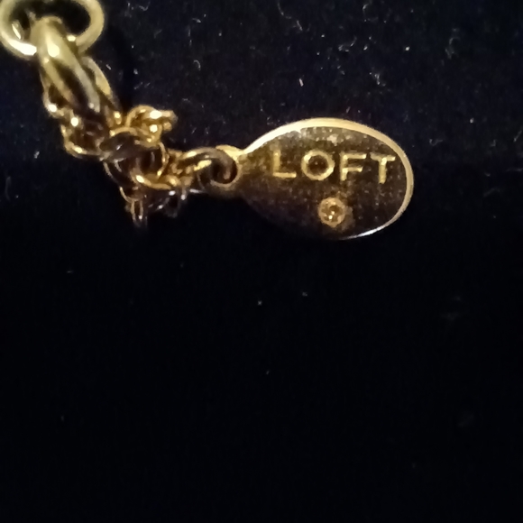 LOFT goldtone chain with round pendants - Picture 3 of 4